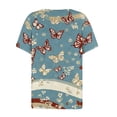 thumbnail image 5 of Lorytime Fourth of July Shirts for Women Stars and Stripes Tops Patriotic Graphic Outfits Lorytime Festival Clothes, 5 of 8