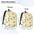 thumbnail image 2 of Fotbe Colorful Cartoon Snail Mochila de Lona con Estampado, Mochila Duradera, Mochila Versátil de Alta Calidad, Mochila Compacta Vintage-Medium, 2 of 5