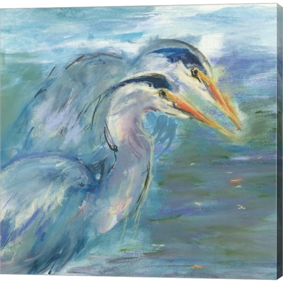 Great Art Now Haute Herons by Tracy Owen-Cullimore, Canvas Wall Art, 12W x 12H