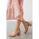 thumbnail image 4 of Dorothy Perkins - Zapatos de Tacón Bajo Sammy Hebilla con Correa Tacón Cuadrado para Mujer (Topo), 4 of 4