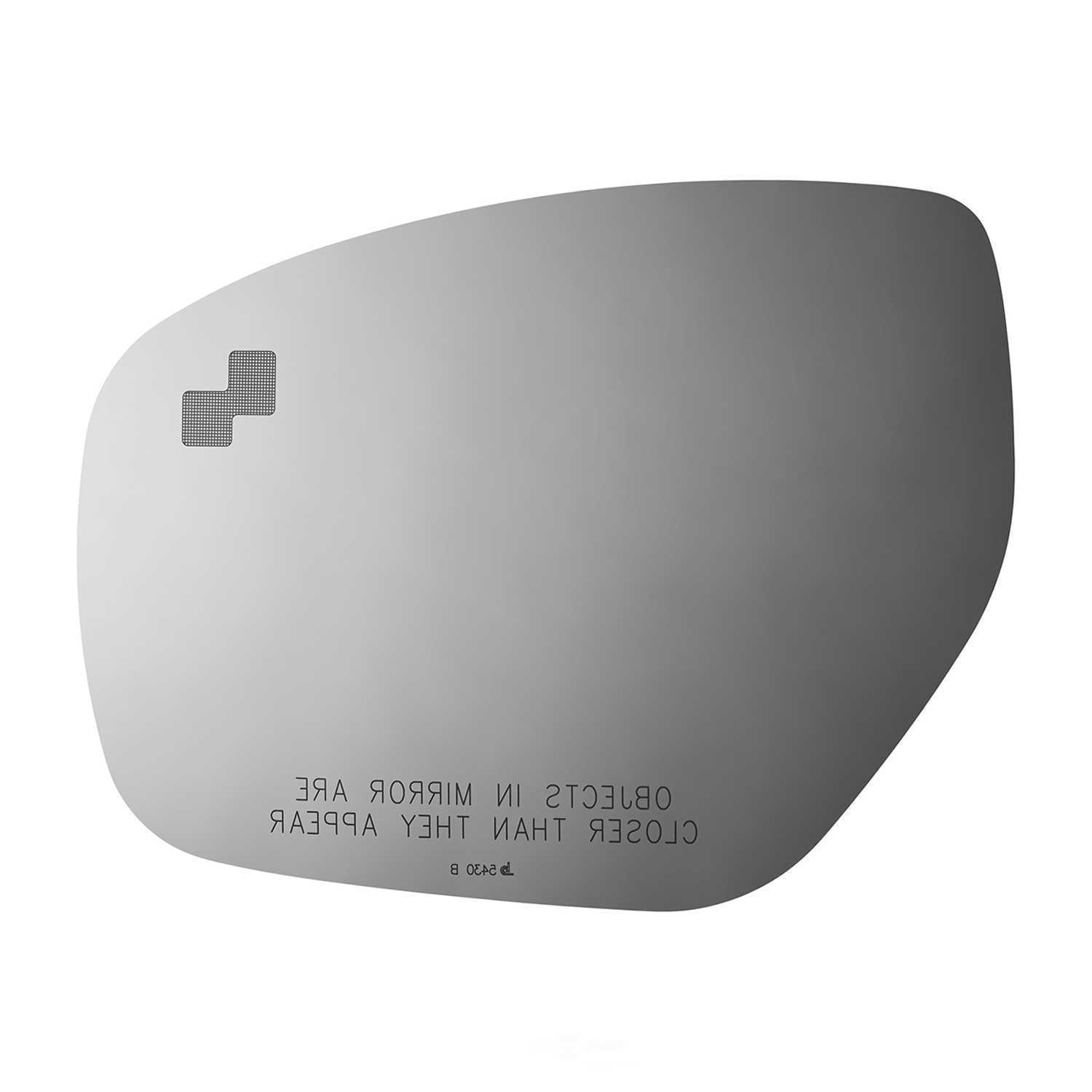 Burco Side View Mirror Replacement Glass - Clear Glass - 5430B