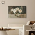 thumbnail image 3 of Creamy Cascade Cluster I Canvas Farmhouse Wall Art by Art Remedy, White Frame, 54 x 36, 3 of 7