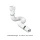 thumbnail image 3 of Paquete de 2 extensores de desagüe con tubo/conectores/tornillos para la mayoría de los bajantes, 3 of 5