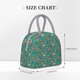 thumbnail image 2 of Fotbe Jungle Animals Bolsa de Almuerzo con Estampado, Lonchera Aislada, Contenedor de Comida Reutilizable Tipo Cooler a Prueba de Fugas, 2 of 6