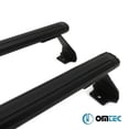 thumbnail image 5 of Cross Rail Roof Rack Fits Chevrolet City Express 2015-2026 Black | Adjustable Aluminum Heavy Duty 300 LBS Anti-Theft Lock Cargo Carrier Rooftop Crossbar Accessories for Bike, Snowboard, Luggage, 5 of 7