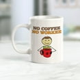 thumbnail image 2 of No Coffee No Workee Stick People Design 11oz Coffee Mug, 2 of 3