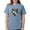 Blue Jean, variant on - Sigma Nu Coat Of Arms T Shirt - Womens Comfort Colors® Shirt
