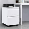 Pedestal Office Mobile File Drawers Storage Commercial