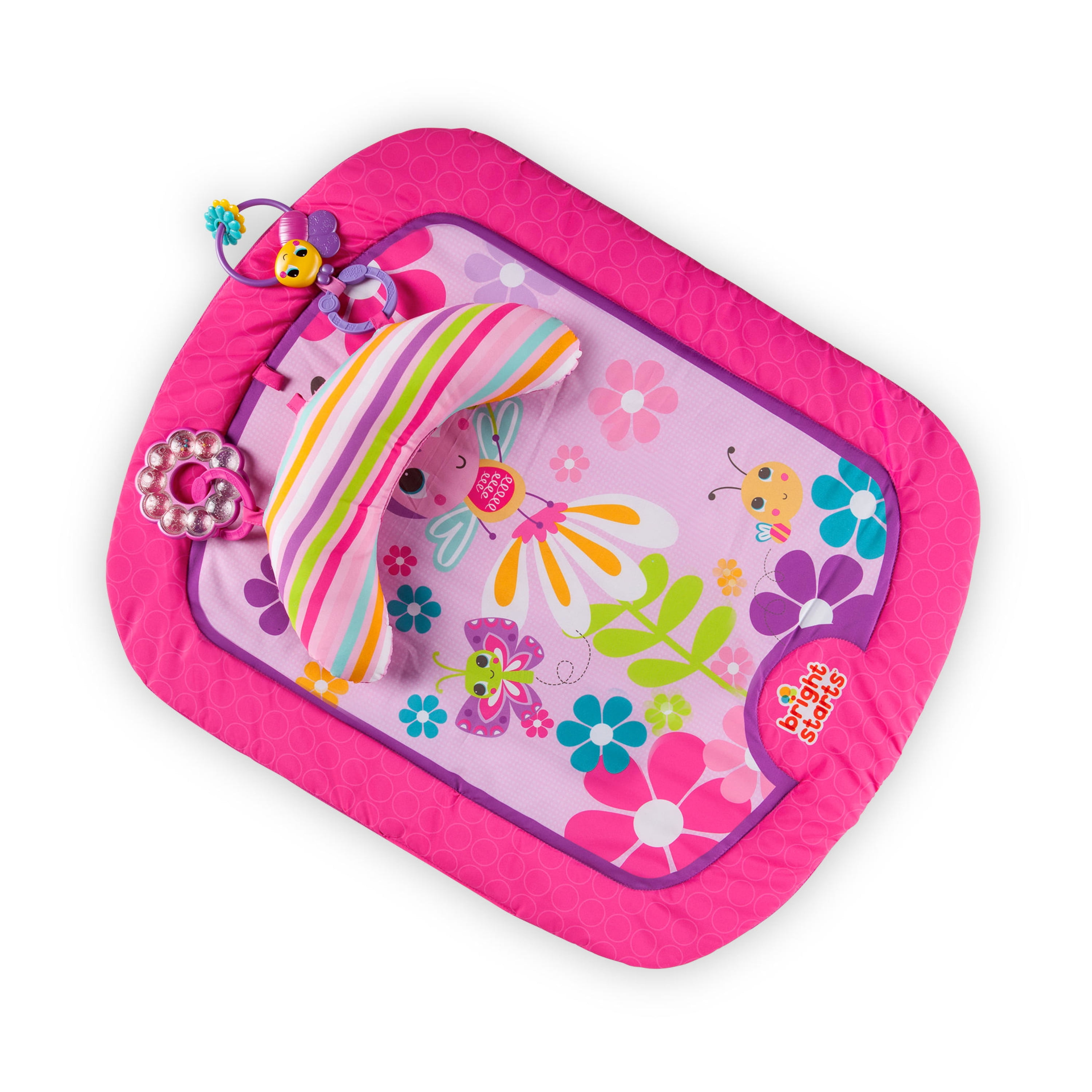 bright starts mat pink