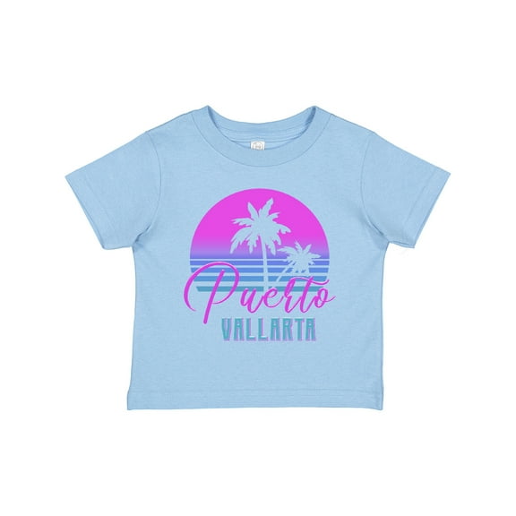 Inktastic Retro 80s Puerto Vallarta Boys or Girls Toddler T-Shirt