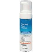 Smith and Nephew Inc Secura Total Body Foam Antimicrobial Skin Cleanser 4-1/2Oz Dispenser, Rinse Free, pH-balanced (1 Each)