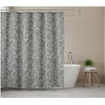 thumbnail image 6 of Kensie Susie Satin Microfiber Fabric Shower Curtain, 6 of 7