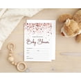 thumbnail image 5 of InkdotpotPack of 30,Boy/GirlBabyShower Party Collection,Baby Shower InvitationCards,Fill in the Blank Invites WIth Envelopes,Confetti ThemeParty Supplies, 5 of 6