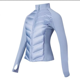 thumbnail image 3 of Chaqueta deportiva ligera, adelgazante y suave para mujer, para correr al aire libre, resistente al viento, con forro polar, cálida y que suaviza tu silueta, 3 of 5