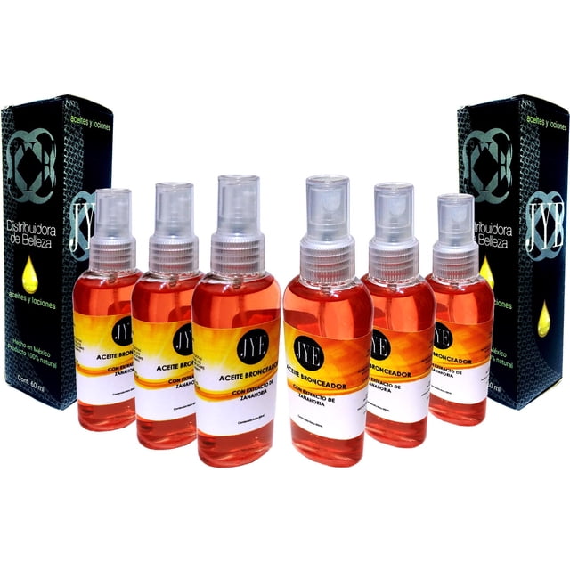 Aceites Bronceador JYE Extracto de zanahoria Natural 60 ml
