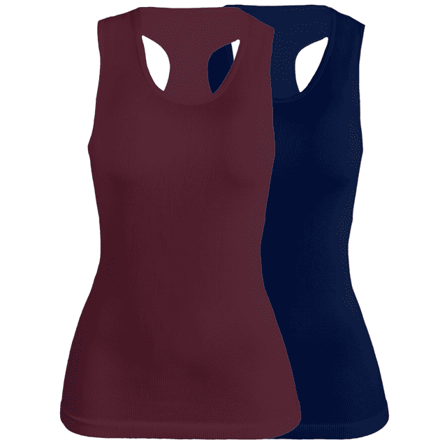 Set de Dos Blusas MALABIS Casual Crop Top UNITALLA