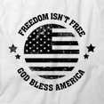 thumbnail image 2 of Freedom Isn't Free T-Shirt | Patriotic American White Tee Gift, 2 of 5