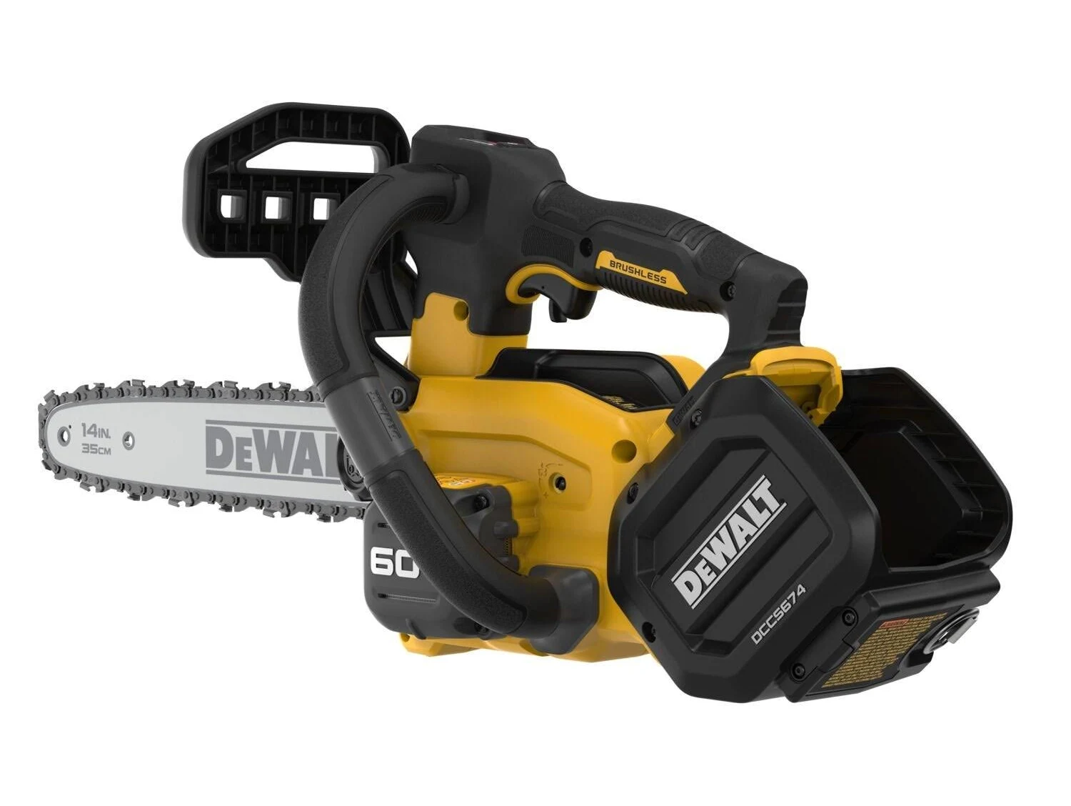 DeWALT DCCS674B Top Handle 14" Brushless Chainsaw Chain Saw BARE TOOL ONLY