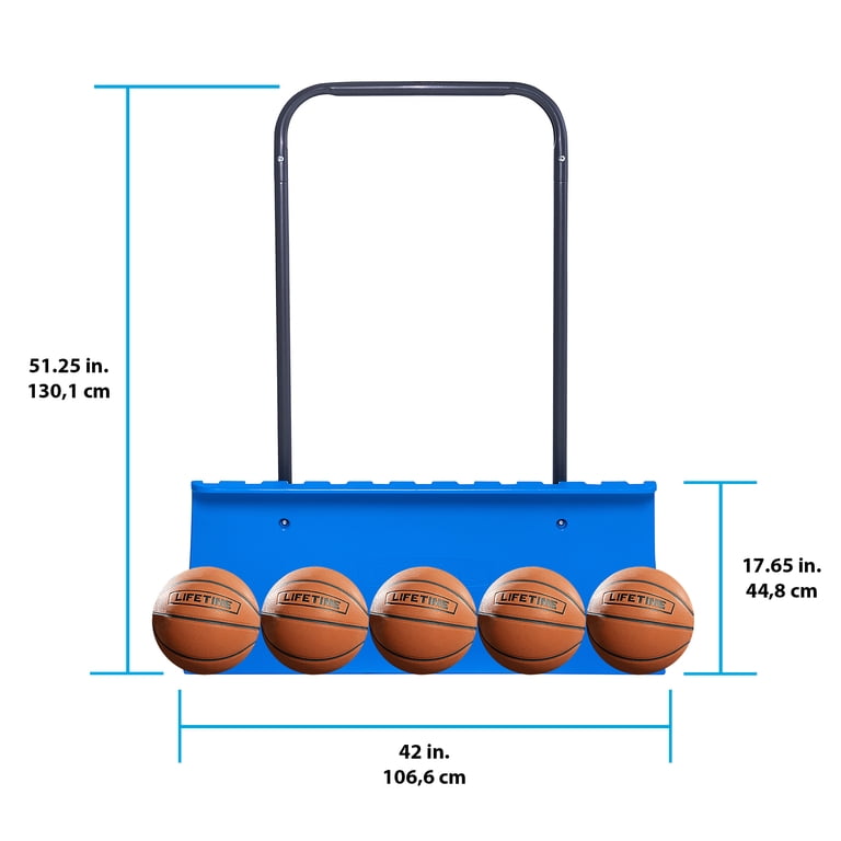 42-Inch Snow Pusher, Blue photo 4