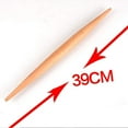 thumbnail image 2 of Wooden French Rolling Pin for Pasta Cookie Dough Pastry Bakery Pizza Fondant Chapati, 2 of 5