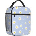 thumbnail image 2 of Floral Daisy Purple Flower Lunch Box Insulated Lunch Bag Box kids Girls Boys,Reusable Cute Small Bento Lunch Box Containers for kids Women Men,Durable Cooler Tote Bag Lunchbox for Office/School/Picnic, 2 of 6