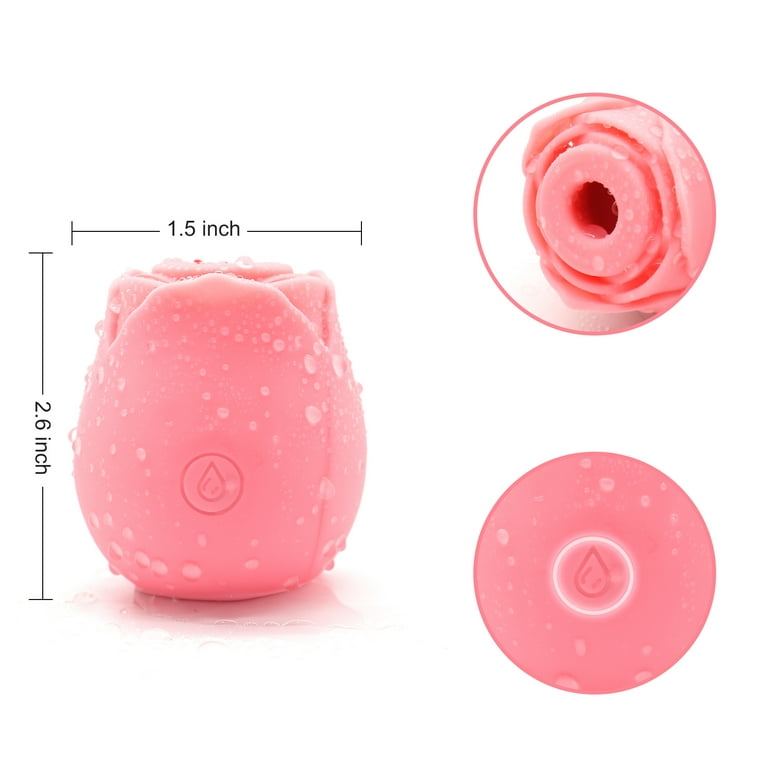 CKK Sientice Licking Vibrators with 10 Modes, G Spot Vibrator Adult Sensory  Toys ,Sexual Pleasure Tools, Nipple Clitoral Stimulator Rose Toy for Women