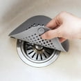 Sink anticlogging silicone floor drain cover bathroom drain hair anti