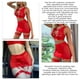 thumbnail image 4 of Conjunto De Sujetador Con Aros Transparente Ropa Interior De Perspectiva Sin Mangas Conjunto De Camisón Con Cordones En La Espalda Lencería De Liga 4 Pcs Sin Mangas ANGGREK  Otros, 4 of 6