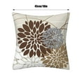 thumbnail image 2 of Coussins Décoratifs Élégants Colorés Style Ferme pour Extérieur, pour Salon, Canapé, Lit, Moderne, Floral, en Lin, Ensemble de 2, 2 of 5