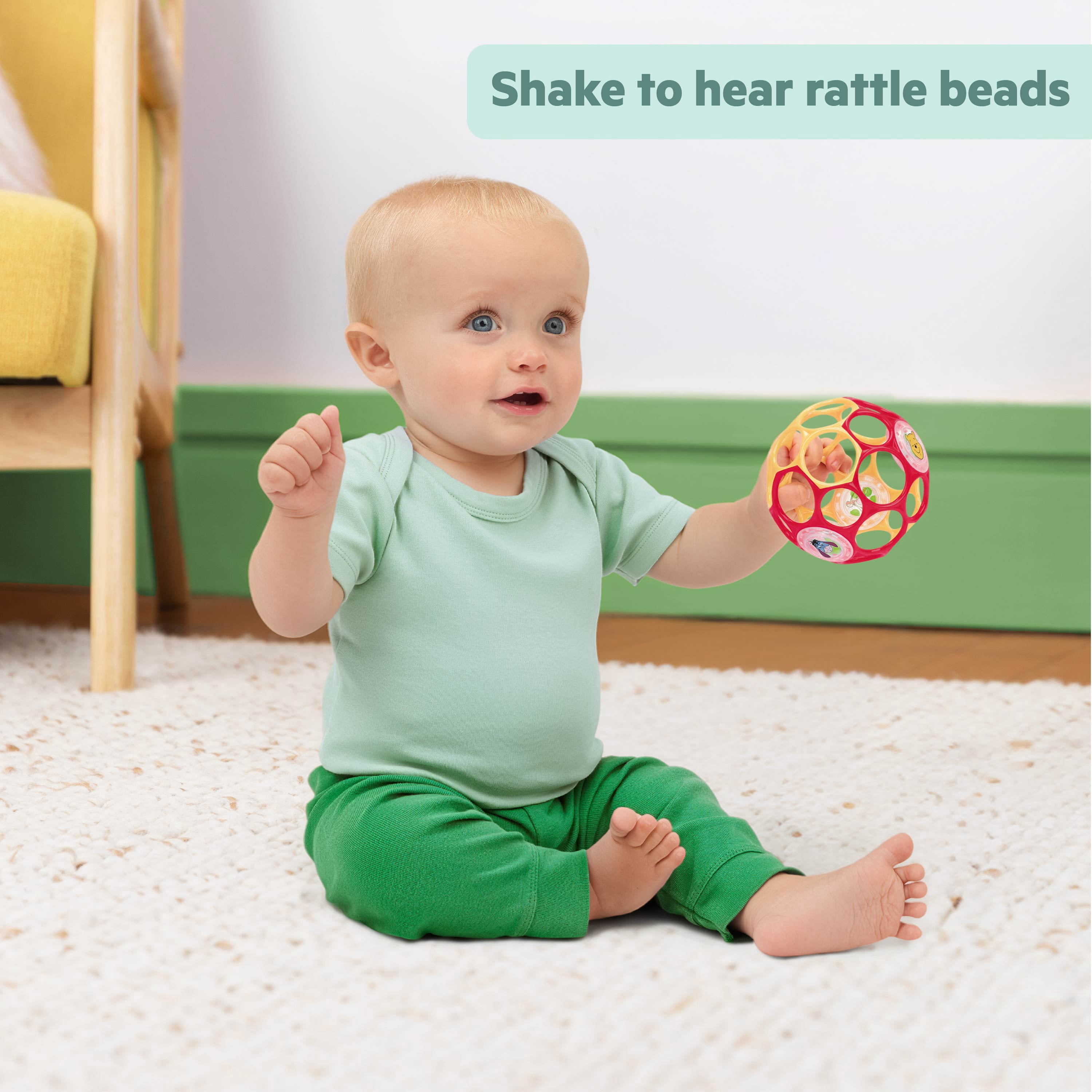 Disney Baby Winnie the Pooh Oball Rattle by Bright Starts