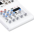 thumbnail image 4 of enqiretly Console de Mixage Audio Bluetooth Multifonctionnelle 4CH 5V Prise US, 4 of 5