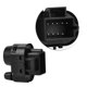 thumbnail image 4 of Hlyjoon Interruptor de espejo delantero izquierdo 25895627 Botón de perilla del interruptor de control del espejo lateral para Buick Terraza Saturn Relay 2005-2007 Pontiac Montana Chevy Uplander Ecomeon no, 4 of 4