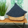 thumbnail image 3 of Parkland Collection Sorrel Transitional Navy Throw Pillow, 3 of 7