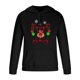 thumbnail image 3 of Sudadera con capucha para hombre, informal, con estampado navideño, de manga larga, tipo blusa, 3 of 5