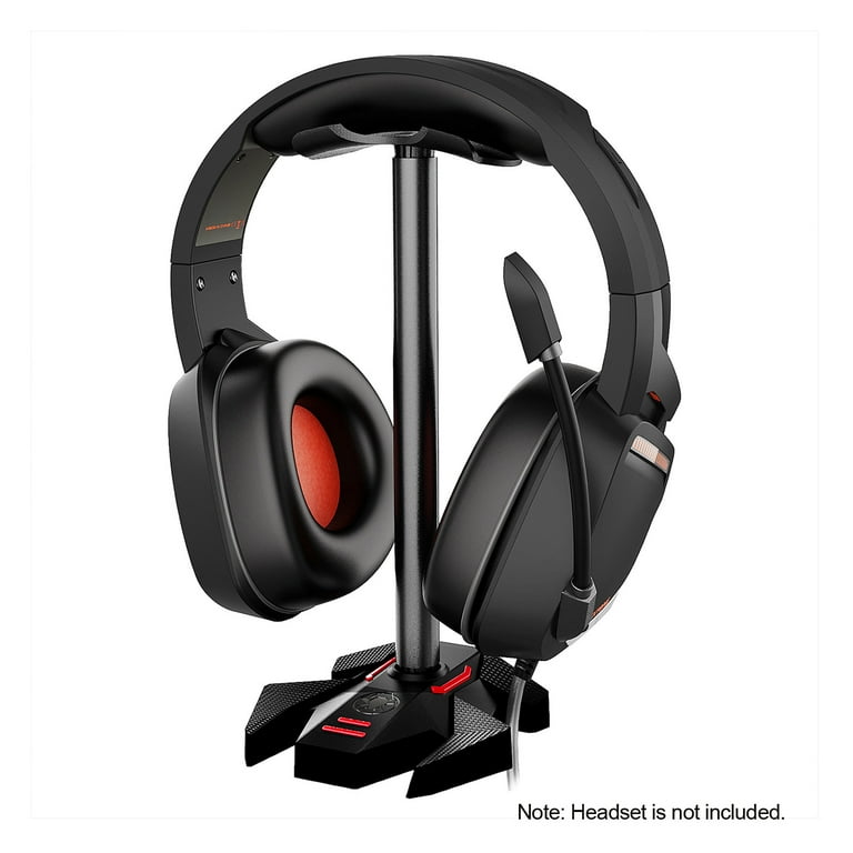 walmeck GP200 Over Ear Headset Stand Detachable Headphone Holder Gaming Headset Bracket Aluminum Alloy Earphone Display Rack