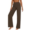 thumbnail image 6 of Lzobxe Pants for Women Casual Elastic Waist Solid with Pockets Plus Size Straight Leg Slacks,Size S-2XL, 6 of 6