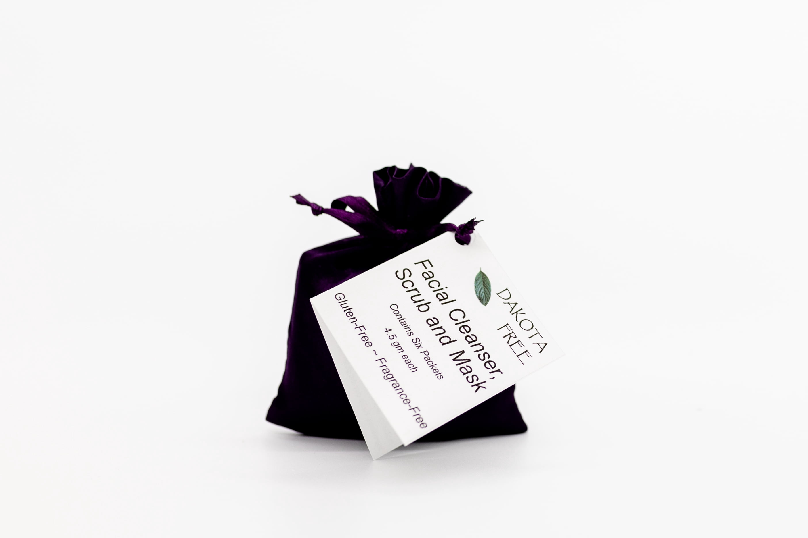 Dakota Free Facial Cleanser, Scrub and Mask - 60 gm Packet