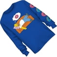thumbnail image 4 of The Simpsons Long Sleeve Shirt Krusty The Clown, Lisa, Bart, Homer Long Sleeve Tee Graphic T-Shirt Royal, Small, 4 of 7
