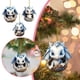 thumbnail image 2 of New 2D Cute Blue And White Porcelain Dragon Egg Ornament Christmas Dolls Car Interior Hanging Dragon Christmas Tree Decoration, 2 of 5