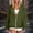 Army Green, variant on Women's Spring Zip Up Hoodies Casual Long Sleeve Sweatshirts Fall Winter Track Jackets with Pockets Pink-A XL(XL)