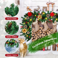thumbnail image 2 of Guirnalda Navidad 2.7m Con Piñas Bayas Rojas 50 Luces Led Xtellar multicolor, 2 of 4