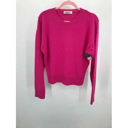 Pre-Owned Valentino Pink Size XL Sweater
