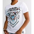thumbnail image 6 of American Fighter Women's T-Shirt Heather Bleach White Puff Print Slidell Tee (X-Large, Heather Bleach White), 6 of 6