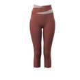 thumbnail image 3 of QUINDOS Leggings for Women Capris High Waist Butt Lifting Compression Workout Yoga Cropped Pants, 3 of 4