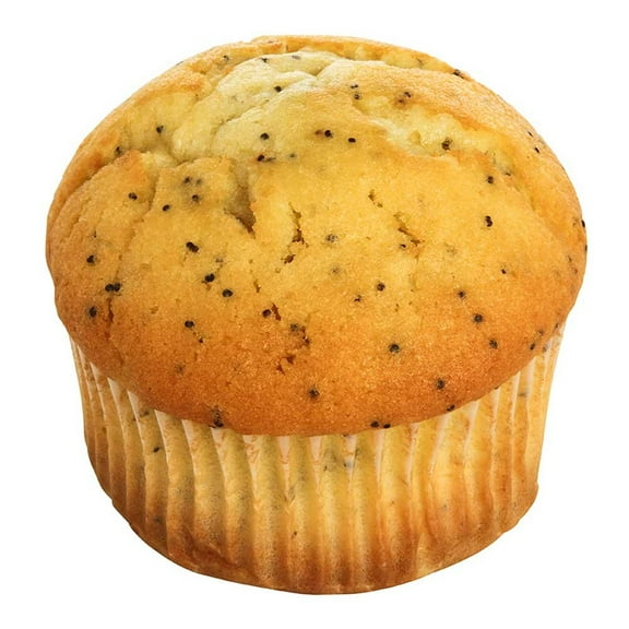 Otis Spunkmeyer Individually Wrapped Lemon Poppy Seed Muffin, 4 Ounce -- 24 per case.