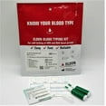 EldonCard Rapid Pharmacy Home Blood Type Test Kit FDA Approved