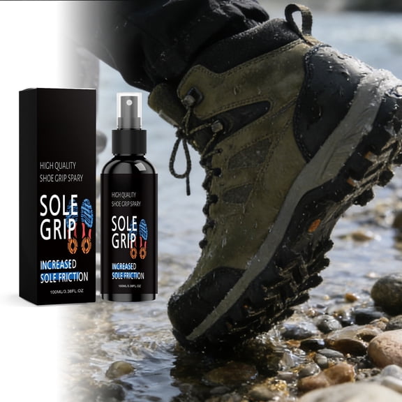 OKKVV Basketball Shoe Traction Spray - Athletic Shoe Soles Grip Enhancer, Sports Sneaker Anti-Slip Spray | Court Performance Sole Spray for Traction Boost and Stability in Competitive Games