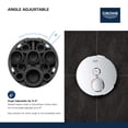 thumbnail image 3 of Grohe 29 159 Smartcontrol Single Function Thermostatic Valve Trim Only - White, 3 of 6