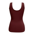 thumbnail image 7 of Up to 30% off! Kmdttou Fashion Women Sleeveless Garment Comfortable Breathable V-Neck Blouses Tops Fashion Layering Slim Trendy Cool Tops, 7 of 7