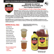 Mechanic In A Bottle Hydraulic Oil Fix & Stabilizer - 128 oz Gallon